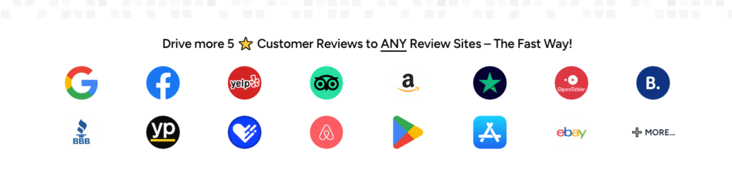Your All in One Review Platform Solution manage all your reviews in 1 Place